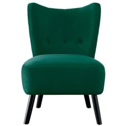 Homelegance Imani Tufted Velvet Accent Chair, Green -Amazon Store 31ehGjuHNzL