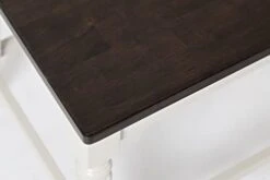 Jofran Orchard Park Slatback Counter Height Bench, Grey