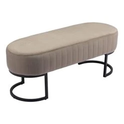 Park Bench Beige Solid Modern Contemporary Foam Steel Powder Coated 7 Park Bench Beige Solid Modern Contemporary Foam Steel Powder Coated -Amazon Store 31fMY8PyM0L