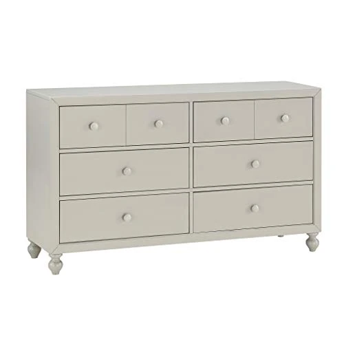 Homelegance 6-Drawer Dresser, One-Size, Gray 3 Homelegance 6-Drawer Dresser, One-Size, Gray