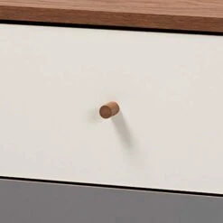 Baxton Studio Halden Sideboards And Servers, Walnut Brown/Grey -Amazon Store 31fRccgskrL