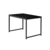 Coral Flower Soho Home Traditional Dining Table,48 Inches Long, Top With Metal Frame, Black 1 -Amazon Store 31fbQAbwJyL