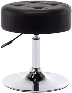 Duhome PU Leather Vanity Stool Makeup Stool Vanity Chair Height Adjustable Swivel Stool Round Ottoman White 24 Duhome PU Leather Vanity Stool Makeup Stool Vanity Chair Height Adjustable Swivel Stool Round Ottoman White -Amazon Store 31gVgi8lwFL. AC