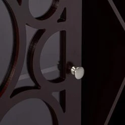 Kings Brand Jamestown Wood Buffet Server Storage Sideboard Wine Cabinet, Cherry -Amazon Store 31gcb7Xy1WL