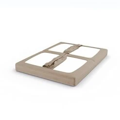 DHP 2524349 Walnut Wood Arm Metal Futon Frame With 6-Inch Mattress, Tan 13 DHP 2524349 Walnut Wood Arm Metal Futon Frame With 6-Inch Mattress, Tan -Amazon Store 31gvbhgSRdL