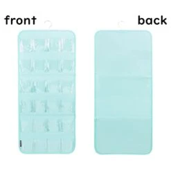 PACMAXI Over The Door Shoes Organizer For 12 Pairs Of Baby Shoes Boys Girl, Hanging Baby Shoe Organizer With Hanger (Felt Material-Mint Green) -Amazon Store 31h8WqMm0CL
