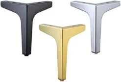 4Pcs,for Sofa/TV Cabinet Coffee Table Bathroom Cabinet Support Accessories Yangluwang (Color : Rose Gold 10cm) -Amazon Store 31hEtBcst5L. AC