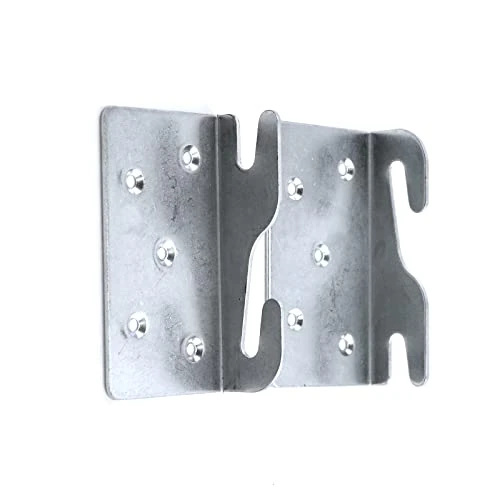 Bitray Wood Bed Rail Brackets Bed Rail Fittings Wood Beds Frame Bracket - 4 Pairs 5 Bitray Wood Bed Rail Brackets Bed Rail Fittings Wood Beds Frame Bracket - 4 Pairs - Image 3