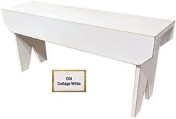 Sawdust City Wooden Bench 3ft Long (Old Black) -Amazon Store 31i1quGHKWL. AC