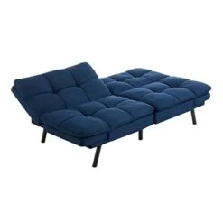 TJLSS Memory Foam Futon Multifunctional Convertible Folding Bed Sofa (Color : E, Size : Universal Size)