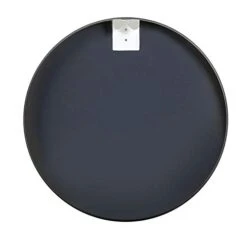 SHIGAKEN 19.7" Small Round Mirror, Brushed Metal Frame, Wall-Mounted Mirror, Wall Decor, For Bedroom, Bathroom, Living Room, Entryway, Aluminum Alloy -Black -Amazon Store 31iZeC2KoXL