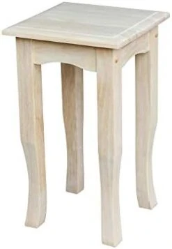 International Concepts 21-Inch Tea Table, Unfinished -Amazon Store 31ijm9K3cCL. AC