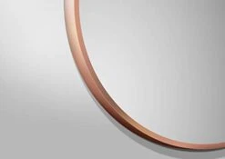 Talos Noble Design Round Mirror With Copper-Coloured Aluminium Frame, Ø 60 Cm -Amazon Store 31iwW3emlDL