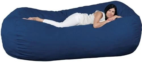 FUGU Bean Bag Chair, Premium Foam Filled 4 XL, Protective Liner Plus Removable Machine Wash Grey Cover 16 FUGU Bean Bag Chair, Premium Foam Filled 4 XL, Protective Liner Plus Removable Machine Wash Grey Cover - Image 14