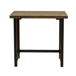 Alaterre Furniture Pomona Rustic Vintage Industrial 48" Kitchen Dining Table With Solid Pine Wood Top And Metal Legs, Featuring Exquisite Workmanship, Natural Finish, And Long Lasting Durability 15 Alaterre Furniture Pomona Rustic Vintage Industrial 48" Kitchen Dining Table With Solid Pine Wood Top And Metal Legs, Featuring Exquisite Workmanship, Natural Finish, And Long Lasting Durability -Amazon Store 31jD0prpkRL