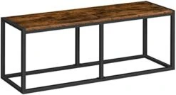 HOOBRO Dining Benches, Pair Of 2 Benches, 47.2 Inch Table Bench, Industrial Style Indoor Bench, Steel Frame, Easy To Assemble, For Kitchen, Dining Room, Rustic Brown And Black BF12CDP201 -Amazon Store 31jKohIzVCL. AC 1