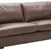 Amazon Brand – Stone & Beam Lauren Genuine Leather Down-Filled Oversized Sofa Couch, 89"W, Dark Brown -Amazon Store 31jVxntVWlL