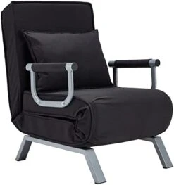 Haddockway Single Person Sofa Bed Sleeper Chair Convertible Chaise Lounge Couch,Folding Sofa Arm Chair With Pillow&5 Position Adjustable Backrest,Upholstered Lazy Bed Leisure Recliner For Home Office -Amazon Store 31jc580pnKL. AC