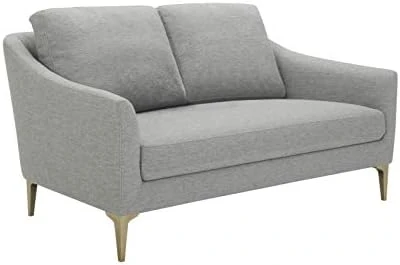 Amazon Brand – Rivet Alonzo Contemporary Leather Loveseat Sofa, 63.8"W, Cognac 9 Amazon Brand – Rivet Alonzo Contemporary Leather Loveseat Sofa, 63.8"W, Cognac - Image 7