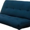 Kodiak Full Size Futon Mattress INNERSPRING In Suede Microfiber Fabric (Navy) -Amazon Store 31l50h8bRLL
