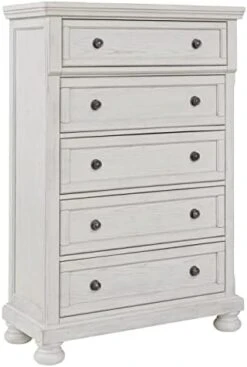 Signature Design By Ashley Lettner Traditional 5 Drawer Chest With Dovetail Construction, Light Gray 13 Signature Design By Ashley Lettner Traditional 5 Drawer Chest With Dovetail Construction, Light Gray -Amazon Store 31lj3XJDcgL. AC