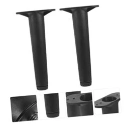 LIFKOME 6 Pcs Bed Support Frame Adjustable Bed Frame Legs Bed Frame Legs Replacement Bed Support Replacement Increased Plastic Steel Bracket Black Adjustable Bed Parts -Amazon Store 31mEzEEBuyL