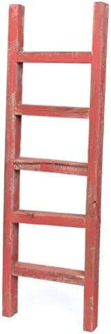 BarnwoodUSA Rustic Decorative Ladder - 100% Upcycled Wood (60" X 12" X 1.5", Espresso) 17 BarnwoodUSA Rustic Decorative Ladder - 100% Upcycled Wood (60" X 12" X 1.5", Espresso) - Image 15