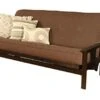 Kodiak Furniture Monterey Futon Set, No Drawers, With Espresso Base And Linen Cocoa Mattress -Amazon Store 31mrMvdCqyL
