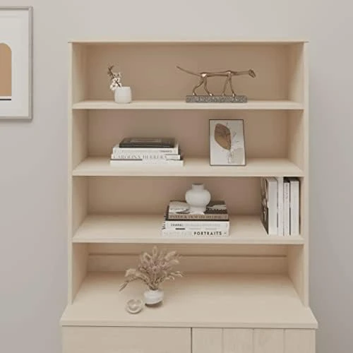 Top For Highboard,Buffet Cabinet,Kitchen Storage Cabinet,Display Cabinet,Storage Unit Organizer,Industrial Console Table,Pantry Cabinets,for Kitchen,Dining Room,Hallway, White ,Solid Wood Pine 9 Top For Highboard,Buffet Cabinet,Kitchen Storage Cabinet,Display Cabinet,Storage Unit Organizer,Industrial Console Table,Pantry Cabinets,for Kitchen,Dining Room,Hallway, White ,Solid Wood Pine - Image 7