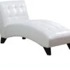 ACME Anna White Faux Leather Lounge Chaise 2 ACME Anna White Faux Leather Lounge Chaise -Amazon Store 31nYnI4mOAL