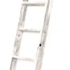 BarnwoodUSA Rustic Farmhouse Blanket Ladder - Our 5 Ft Ladder Can Be Mounted Horizontally Or Vertically And Is Crafted From 100% Recycled And Reclaimed Wood | No Assembly Required | White -Amazon Store 31nv57tPAwL