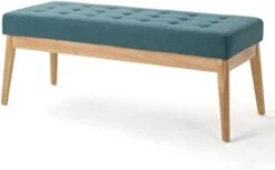 Christopher Knight Home Saxon Fabric Bench, Dark Teal -Amazon Store 31nylYJKkPL. AC