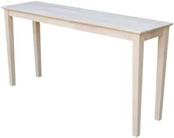 International Concepts Console Table, 60 In, Unfinished -Amazon Store 31o6CFk0SuL. AC