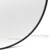 Minuover Black Round Mirror, 24 Inch Round Bathroom Mirror With Metal Frame Circle Mirrors For Wall, Bedroom, Vanity, Living Room, Entryway, Washrooms, Home Decor -Amazon Store 31oOKKMtW4L