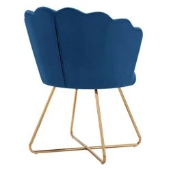 Duhome Velvet Accent Chair Living Room Chair,Corner Chair Reception Chair For Bedroom Living Room, Shell Shaped Living Room Chair With Golden Metal Legs, DarkBlue 19 Duhome Velvet Accent Chair Living Room Chair,Corner Chair Reception Chair For Bedroom Living Room, Shell Shaped Living Room Chair With Golden Metal Legs, DarkBlue -Amazon Store 31oWcpiD49L