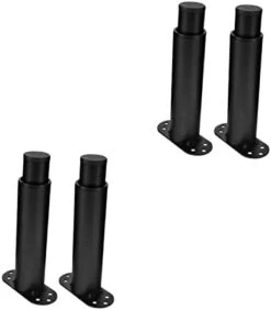 Homoyoyo 6 Pcs Bed Support Legs Holder Bedstead Black Cold Rolled Steel -Amazon Store 31pIGEnl4zL. AC