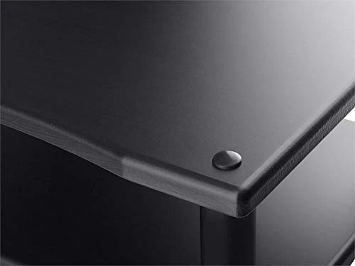 Monolith 4 Tier Audio Stand XL - Black, Open Air Design, Each Shelf Supports Up To 75 Lbs, Perfect Way To Organize AV Components 6 Monolith 4 Tier Audio Stand XL - Black, Open Air Design, Each Shelf Supports Up To 75 Lbs, Perfect Way To Organize AV Components - Image 4