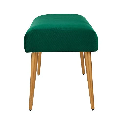 Ball & Cast Upholstered Bench, 44" W, Emerlad 7 Ball & Cast Upholstered Bench, 44" W, Emerlad - Image 5