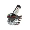 World Of Wonders Night Before Christmas Reindeer Sleigh Wine Bottle Holder | Christmas Decorations | Table Top Wine Bottle Holder | Wine Bar Holiday Décor - 10.25L