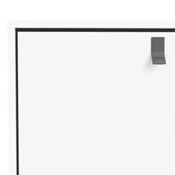 Tvilum Door, 2 Drawer Sideboard, White Matte/Black -Amazon Store 31stXAipttL