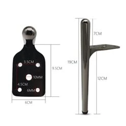 4Pcs Aluminum Alloy Height 12/17cm Thickening TV Cabinet Furniture Furniture Legss Dresser Sofa Coffee Table Furniture Furniture Legss Yangluwang (Color : Gold-17cm-4pcs) -Amazon Store 31t6iXNEoZL