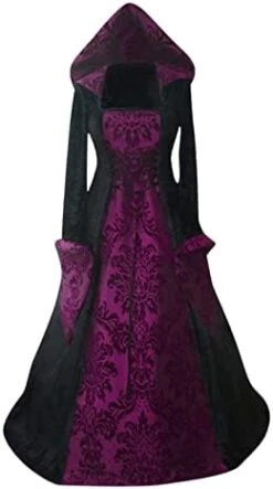 JEGULV Womens Fancy Gowns Renaissance Medieval Costume Irish Long Over Dress Victorian Vintage Halloween Ball Gown Dress -Amazon Store 31u2rVFV8TL. AC