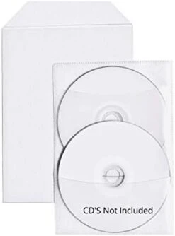 100 Clear CPP Movie Plastic Sleeves + 2 Disc Non-Woven Sleeves By StarTechDeals -Amazon Store 31uCNMmR7IL. AC