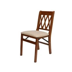 Stakmore Lattice Back Folding Chair Finish, Set Of 2, Fruitwood -Amazon Store 31uMjpeghqL
