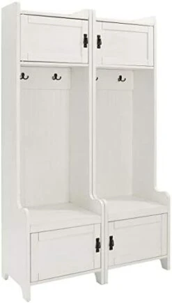 Crosley Furniture KF60004WH Fremont Tower Entryway Hall Tree With Storage (Set Of 2), Distressed White 20 Crosley Furniture KF60004WH Fremont Tower Entryway Hall Tree With Storage (Set Of 2), Distressed White -Amazon Store 31vB99mLqXL. AC