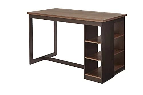 Progressive Furniture Counter Storage Table, Walnut/Chocolate 3 Progressive Furniture Counter Storage Table, Walnut/Chocolate