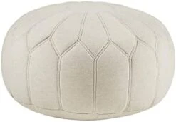 Madison Park Kelsey Round Floor Pillow Pouf Large-Soft Fabric, Polystyrene Beads Fill Ottoman Foot Stool-1 Piece Mid-Century Modern Floral Design Oversized Beanbag, Blue 16 Madison Park Kelsey Round Floor Pillow Pouf Large-Soft Fabric, Polystyrene Beads Fill Ottoman Foot Stool-1 Piece Mid-Century Modern Floral Design Oversized Beanbag, Blue -Amazon Store 31wNmXP7scL. AC