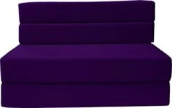 D&D Futon Furniture Folding Foam Mattress, Sofa Chair Bed, Guest Beds (Full Size, Hunter Green) -Amazon Store 31wcI uA02L. AC 1