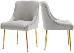 ZHENGHAO Velvet Dining Chairs Set Of 6, Modern Accent Kitchen Chairs With Gold Legs Upholstered Guest Chairs For Living Room/Kitchen/Restaurant, White 20 ZHENGHAO Velvet Dining Chairs Set Of 6, Modern Accent Kitchen Chairs With Gold Legs Upholstered Guest Chairs For Living Room/Kitchen/Restaurant, White -Amazon Store 31wcjhG2kL. AC
