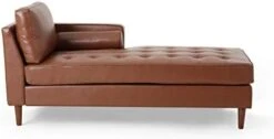Christopher Knight Home Malinta Chaise Lounge, Pine, Midnight Black + Espresso -Amazon Store 31x04h ksRL. AC